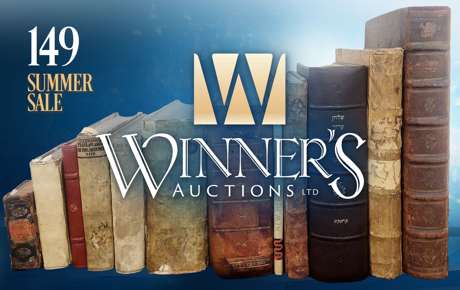 Winner'S | Auction 149 | Early Prints, Chassidut, Segula Books, Manuscripts, Admor's & Rabbinical letters