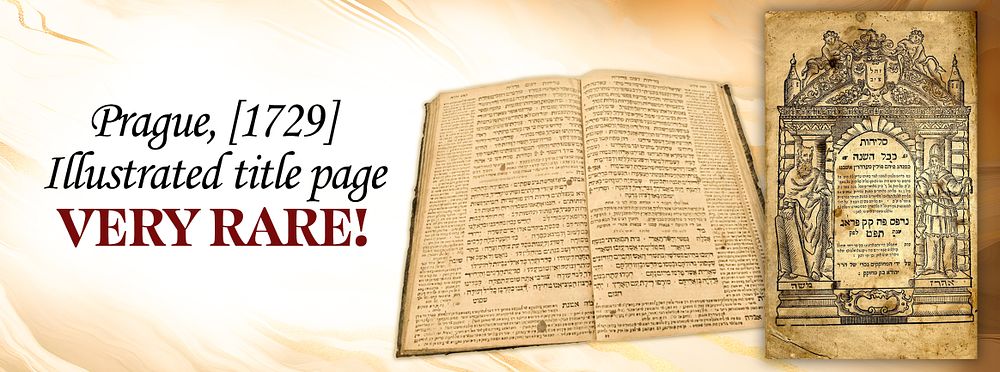 Selichot for the Entire Year – According to the Ashkenazic Rite. Prague, [1729]. Illustrated 