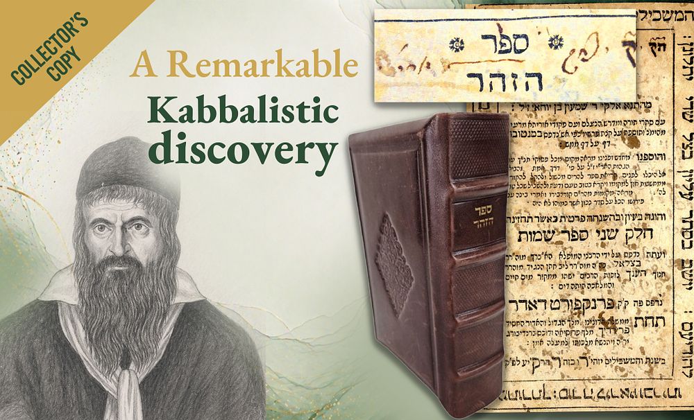 A Sensational Discovery in the World of Kabbalah: The Sacred Handwritten Manuscript of the 