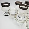 Lot of Assorted Glass Items Incl. Silver Deposit. Lot of Assorted Glass Items Including a Image - 4