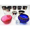 Lot of Assorted Glass Items Incl. Silver Deposit. Lot of Assorted Glass Items Including a Image - 5