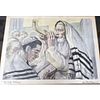 Lot of 3 Judaica Prints. All in Original Frames Under Glass. Have Not Been Examined Out of Image - 3