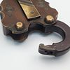Antique Metal Padlock w/ an Eagle Design. Comes w/ 2 Original Keys. Condition: Generally Good Image - 2