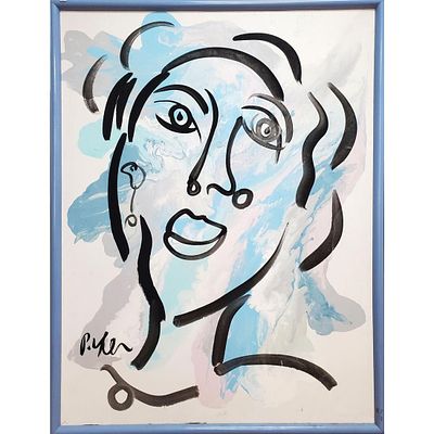 Peter Keil, American (b.1942) Painting, Oil on Canvas. Signed Lower Left. Framed. Condition: