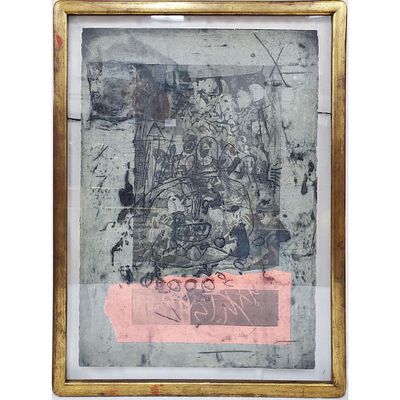 Antoni Clave, Spanish (1913-2005) Lithograph. Antoni Clave, Spanish/French (1913-2005)