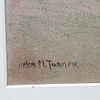 Helen Maria Turner, American (1858-1958) Painting Pastel on Paper. "Cragsmoor" Signed Lower Image - 3