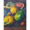 Maurice Molarsky, American (1885-1950) Painting Oil on Canvas. "Fruits". Recognized by the Image - 2