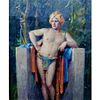 Charles Bosseron Chambers, American (1880-1964). Lot of 2 Paintings. Oil on Canvas Board. Image - 3