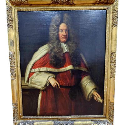 John Riley English (1646-1691) Monumental Painting. John Riley, English (1646-1691) Monumental 