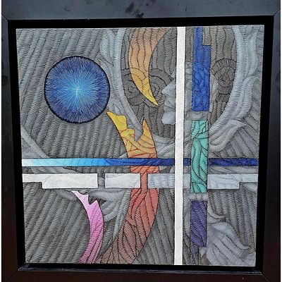 Ahmet Gunestekin, Turkish (Born 1966) Painting. Ahmet Gunestekin, Turkish (Born 1966) Large 