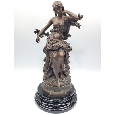 Hippolyte Moreau, French (1830-1927) Bronze Figure. After Hippolyte Moreau, French (1830-1927) 