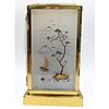 Rare LeCoultre Atmos "White Chino Marina" Clock w/ Gold Plated Metal Parts &amp; Lucite Panels Image - 1