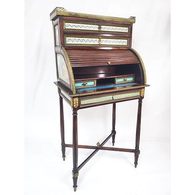 Rare 19thC. French "Secrétaire Abattant" Desk. Rare and Early 19thC.. French "Secr&eacute;taire 