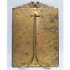 Early French Enameled Bronze Large Frame. Early French Enameled Bronze Large Easel Back Picture Image - 2