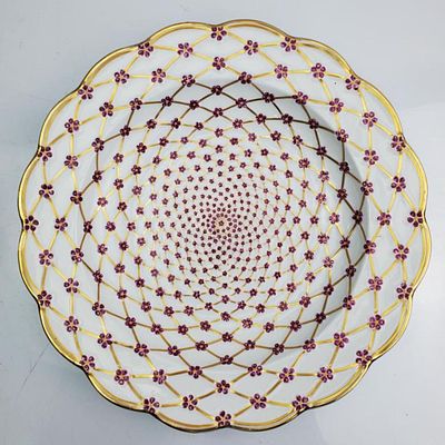 Vintage Haviland Limoges, France Plate, Russia. Rare Vintage Haviland Limoges, France Plate For 