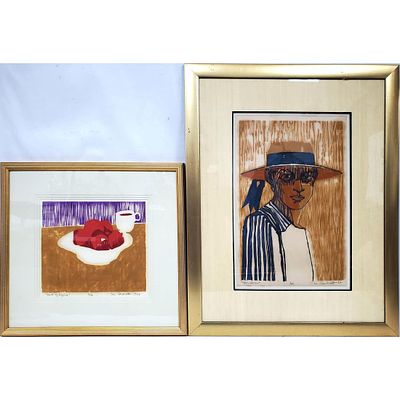 Lee Guilliatt, American (1933-2021) 2 Lithographs. Lee Guilliatt, American (1933-2021) Lot of 2 