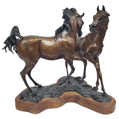 Carol Cunningham, American (b.1940) Large Bronze. Carol Cunningham, American (b.1940) Very Large 