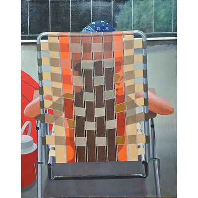 Robert Sowers, American (1923-1990) Large Painting. Robert Sowers, American (1923-1990) Very 