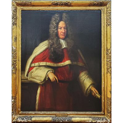 John Riley English (1646-1691) Monumental Painting. John Riley, English (1646-1691) Monumental 