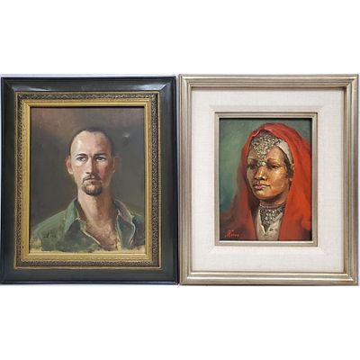 Olga Karpeisky Russian 20th/21st C., Paintings O/C. Lot of 2 Olga Karpeisky, Russian (20th/21st 