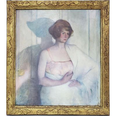 Luigi Spizziri, Italian/American (b.1894) Painting. Luigi Spizziri, Italian/American (b.1894) 