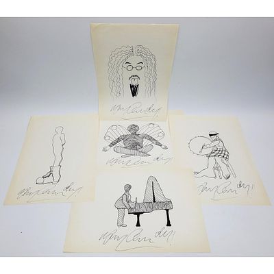 After Billy Connolly, Scottish (b.1942) Drawings. After Billy Connolly, Scottish (b.1942) Lot of 