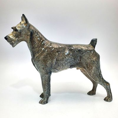 Vintage Rosenthal Porcelain Dog Figure. Fully Marked. Condition: Generally Very Good. 