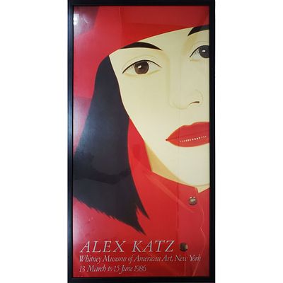 Alex Katz, American (b.1927) Exhibition Poster. Alex Katz, American (b.1927) Monumental 