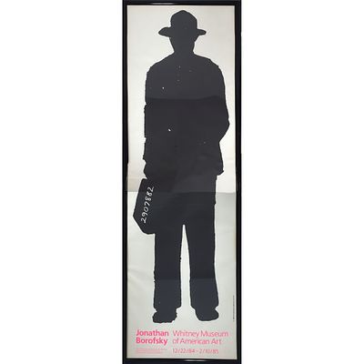 Jonathan Borofsky, American (b.1942) Poster. Jonathan Borofsky, American (b.1942) Life-Size 
