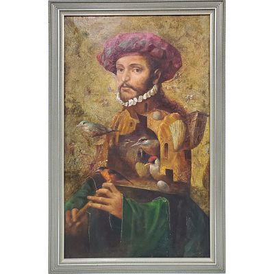 Vintage Russian Signed "Lukyanov" Oil Painting. Vintage Russian Signed "Lukyanov" Painting Oil 
