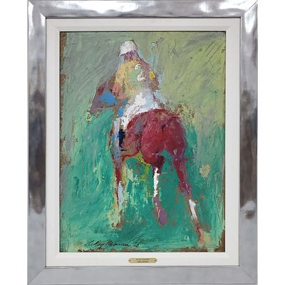 Leroy Neiman, American (1921-2021) Oil Painting. Leroy Neiman, American (1921-2021) Important 