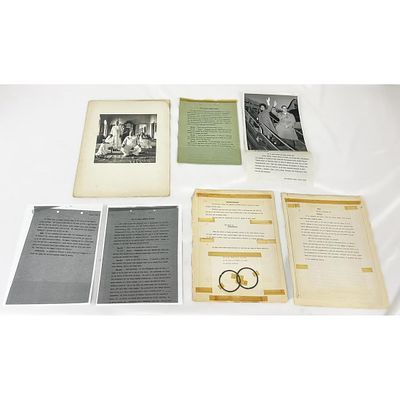 Historical Documents Irving Penn & Allene Talmey. Rare Historical Documents By Irving Penn 