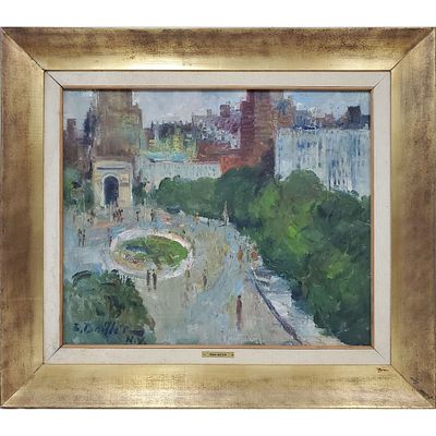 Zoma Baitler (Lithuanian, 1908-1994) Oil Painting. Zoma Baitler (Lithuanian, 1908-1994) Painting 