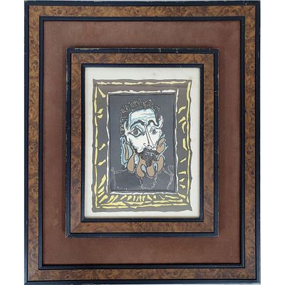 Pablo Picasso, Spanish (1881-1973) Lithograph Print. Pablo Picasso, Spanish (1881-1973) 