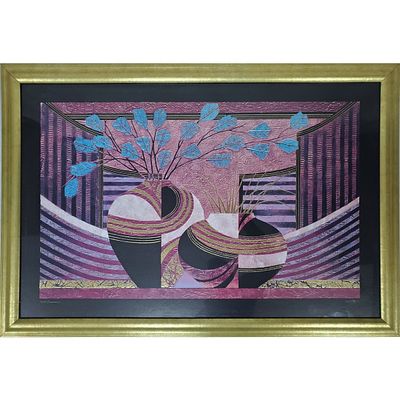 Framed Print. Print In Original Frame Under Glass. Has Not Been Examined Out of Frame. 