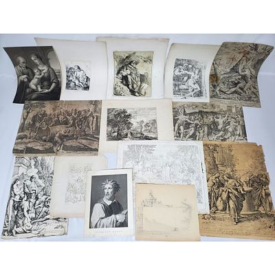 Lot of Antique Etchings & Prints. Lot of Antique Etchings &amp; Prints. Condition: Sold As Is. 