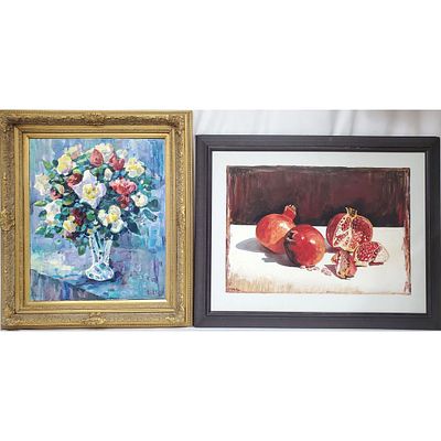2 Signed Framed Oil Paintings on Canvas. 2 Signed Paintings Oil on Canvas. Both Are Framed. 
