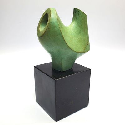 Bronze Sculpture on Original Marble Base. Condition: Generally Very Good. Dimensions: Sculpture 