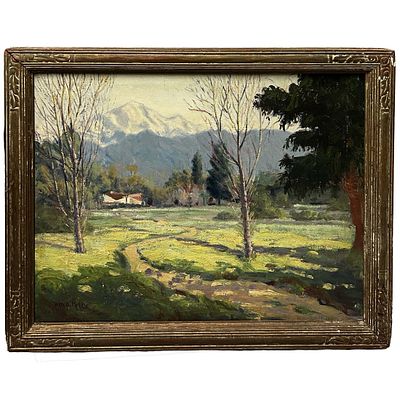 William Patty (American, 1884-1960) Oil Painting. William Patty (American, 1884-1960) Painting 