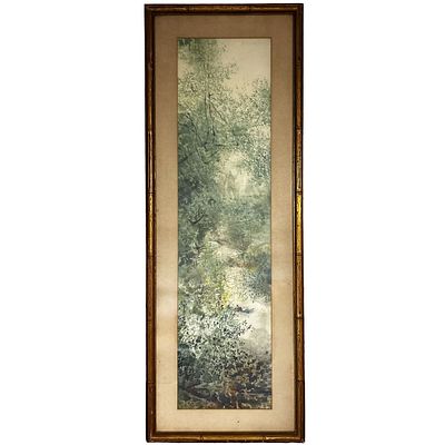 Chen Chi (Chinese, 1912-2005) Watercolor Painting. Chen Chi (Chinese, 1912-2005) Painting 