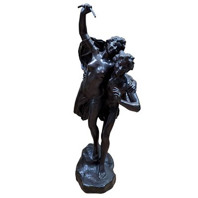 Henri Louis Lavaseur, French (1853-1934) Bronze. Henri Louis Lavaseur, French (1853-1934) Large 