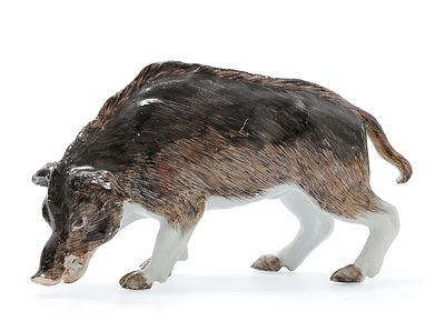 &laquo;Дикий кабан&raquo;. Германия. Мейсен, автор Иоганн Иоахим Кендлер. Около 1746 года. Фарфор, роспись 