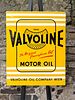VALVOLINE MOTOR OIL | CONDITION (1) | PORCELAIN SIGN / ENAMEL SIGN | ANTIQUE ADVERTISING. Condit Image - 1
