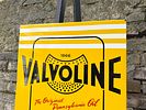 VALVOLINE MOTOR OIL | CONDITION (1) | PORCELAIN SIGN / ENAMEL SIGN | ANTIQUE ADVERTISING. Condit Image - 2