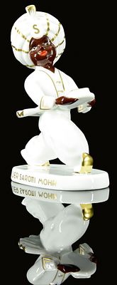 SAROTTI | Zustand: (0) | kleine Werbefigur, Porzellan, Berlin 1977, H 11 cm, Rosenthal | Wir 