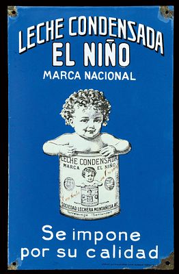 LECHE CONDENSADA - EL NIÑO | EMAILSCHILD. LECHE CONDENSADA - EL NIÑO | Condition: (2+) | Enamel 