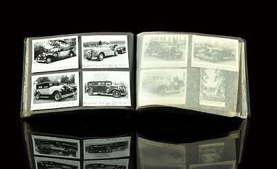FAHRZEUGE - FR&Uuml;HES 20. JAHRHUNDERT (1). Carefully compiled photo album with archived original 