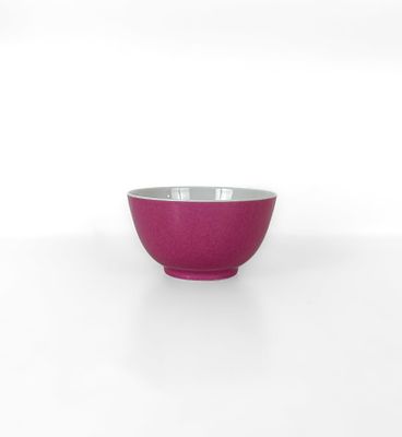 A FINE CHINESE ROSE-PINK BOWL, 18TH C 8.5 CM DIAMETER 4.5 CM H GOOD CONDITION
