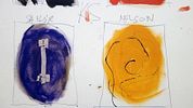 Kimber Smith (American, 1922-1981) - Composition, 1960s, Mixed media on paper (mounted on Image - 2