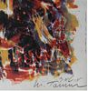 Moshe Tamir (Israeli, 1924-2004) - Floating figures, 1958, Lithograph, 50 x 34 cm, Hand-signed and Image - 1